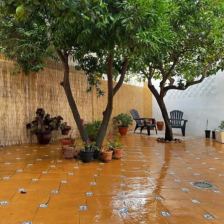 Casa Rural En Casabermeja, Cerca De Malaga, Con Patio Y Chimenea 度假居